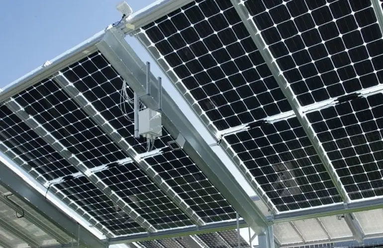 solar bi-facial modules